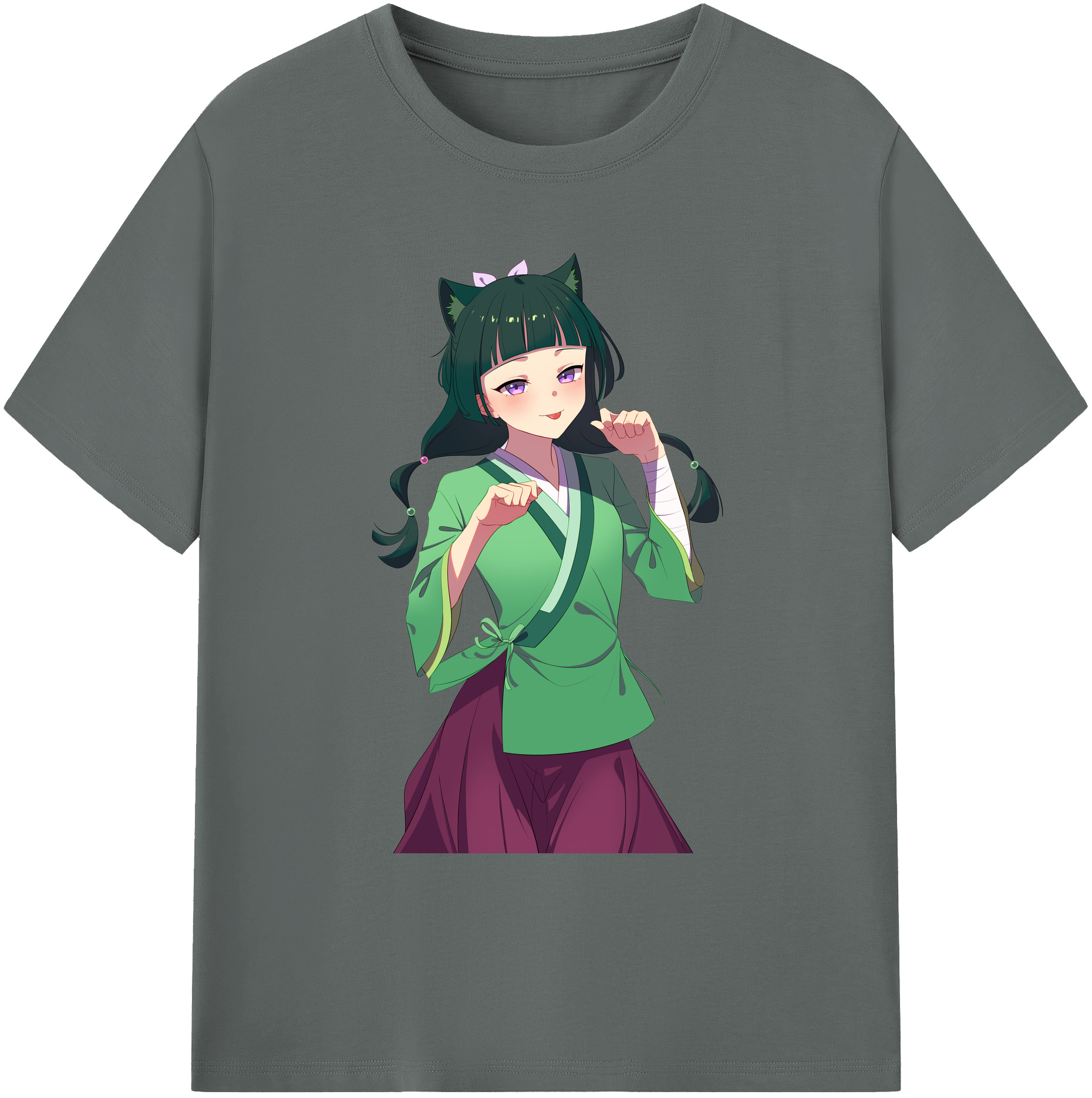 （画像用） 薬屋のひとりごと The Apothecary Diaries 綿100％ メンズ半袖Tシャツ｜肌触りやわらか＆通気性